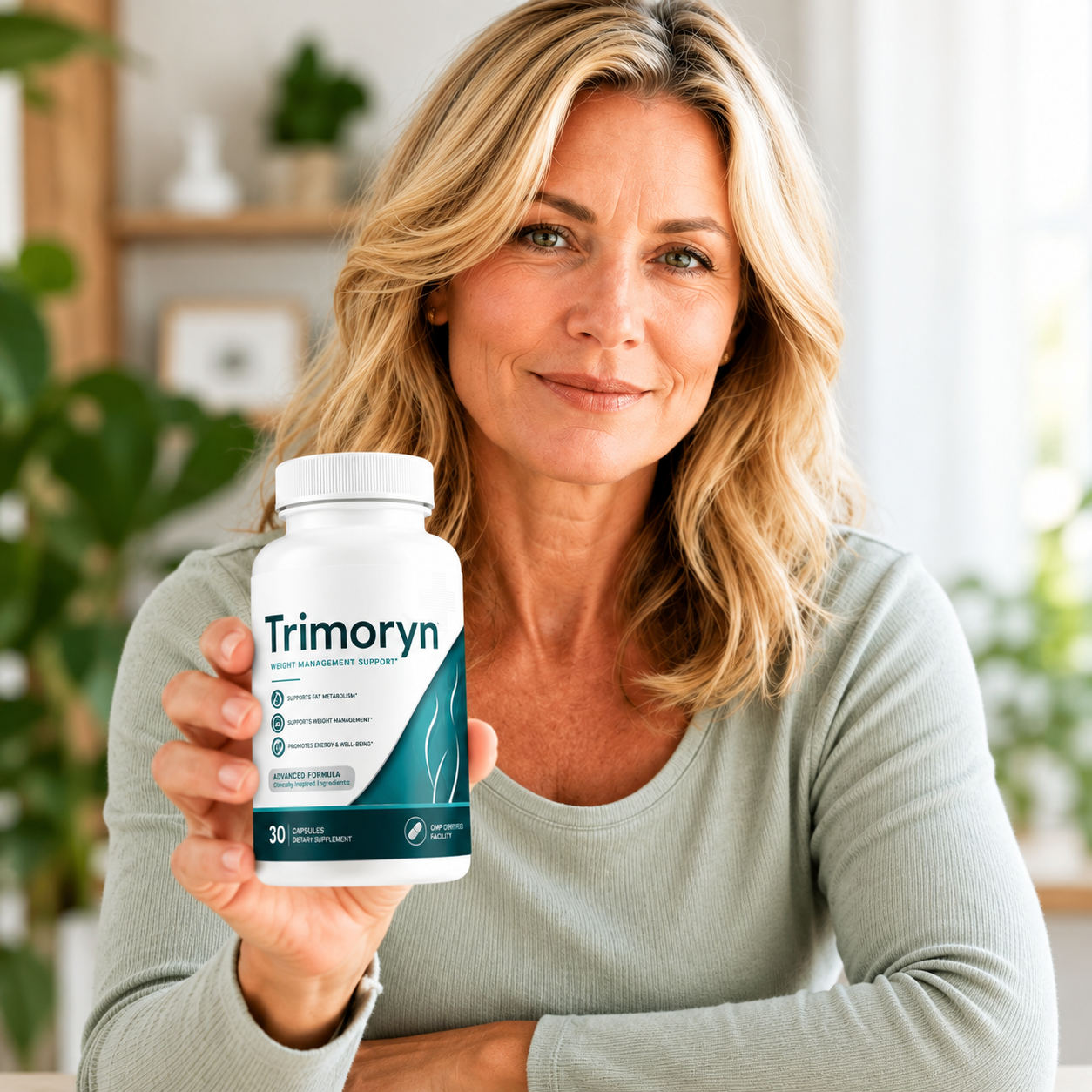 Trimoryn supplement bottle